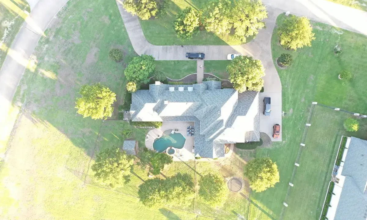 New shingle roof installation on a home in New Iberia